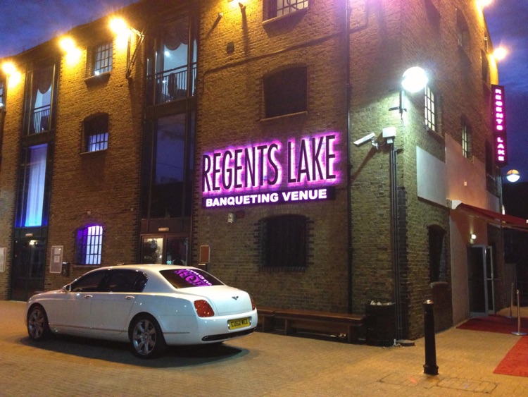 Outside Regents Lake