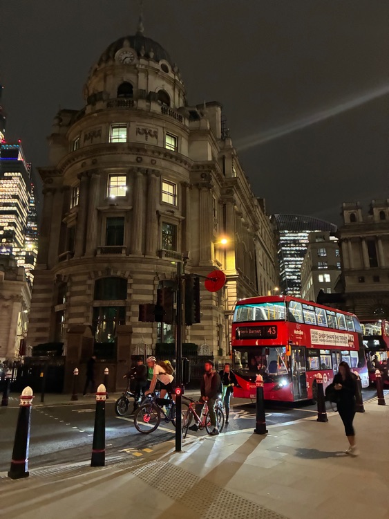 A photo of Bank Station