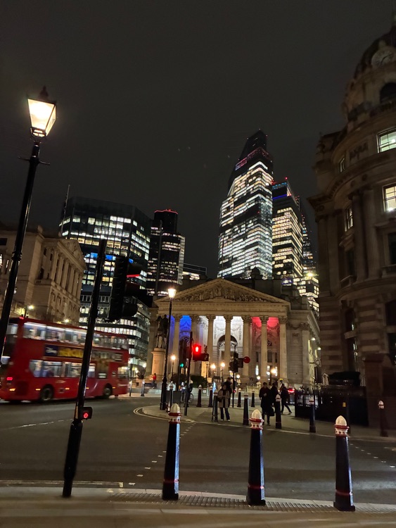 A photo of Bank Station