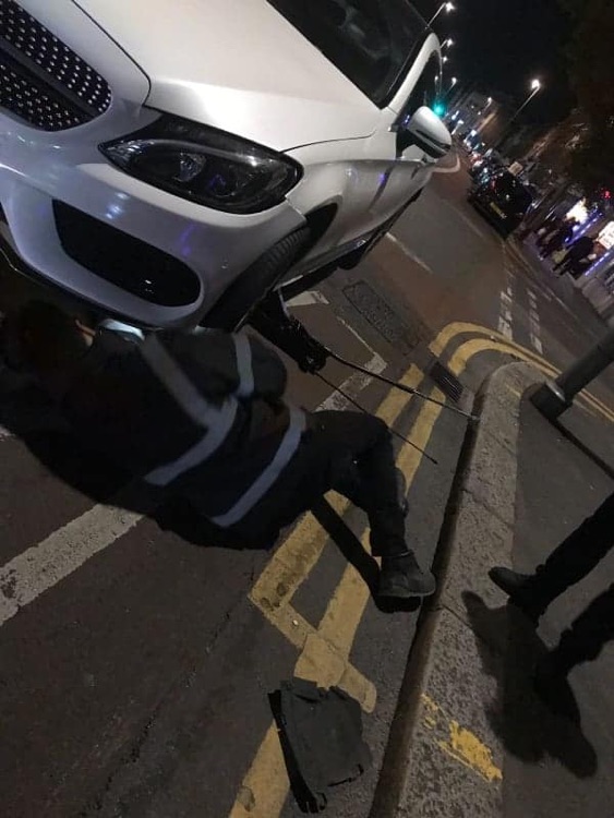Mercedes C class drive shaft broken
