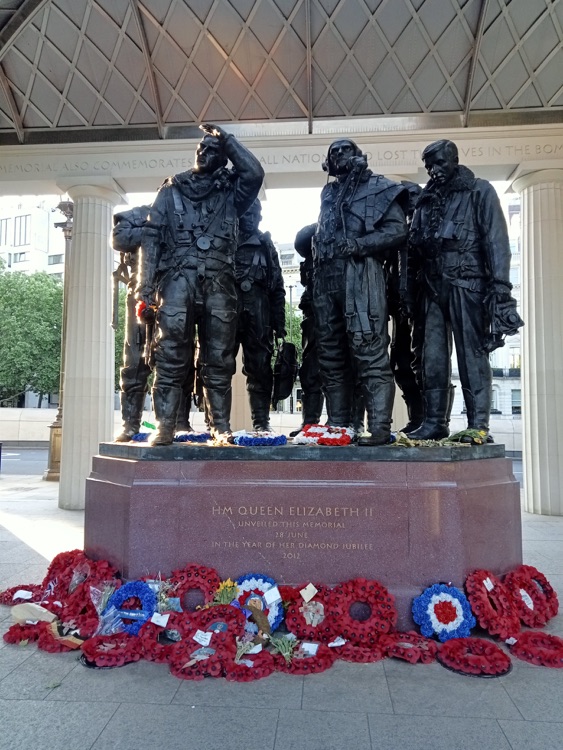 A photo of Bomber Command Memorial