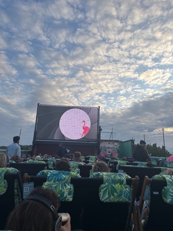 A photo of Bussey Building - Rooftop Cinema Club