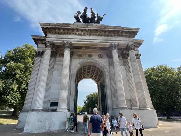 A photo of Hyde Park Corner Station