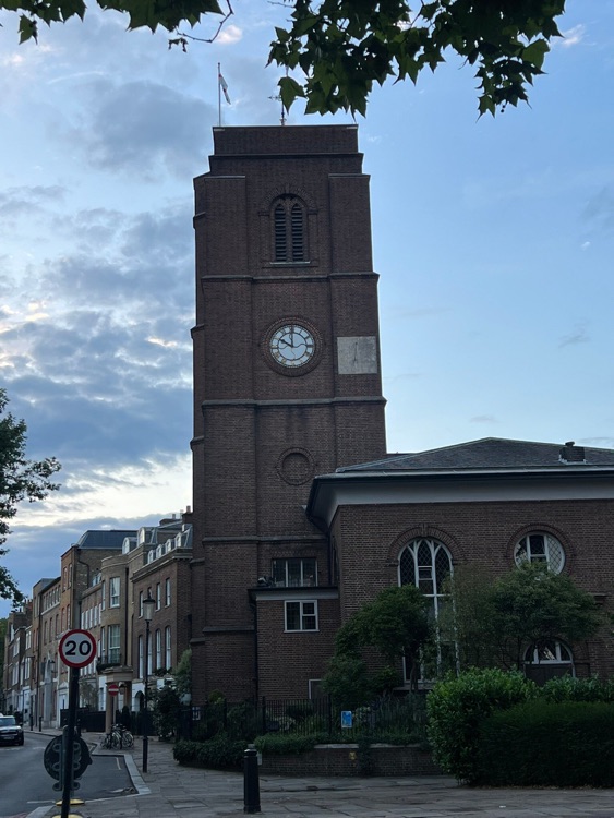 A photo of Chelsea Old Church