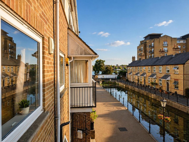 A photo of Limehouse Basin View