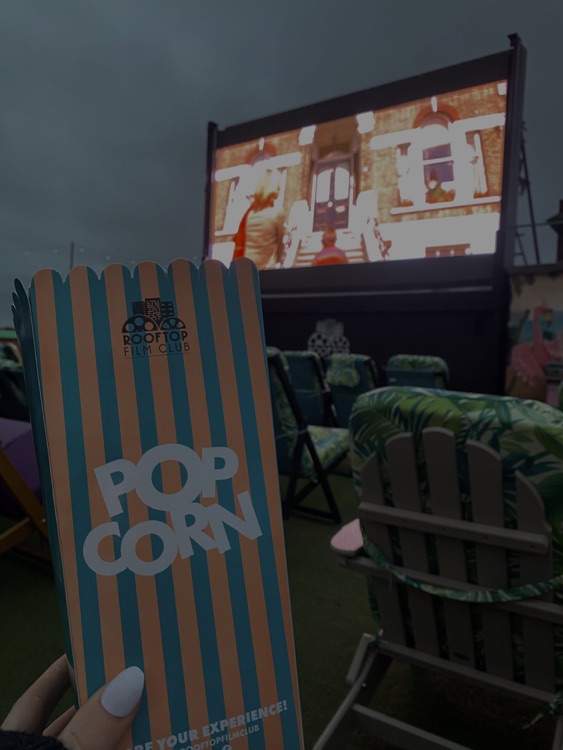 A photo of Bussey Building - Rooftop Cinema Club