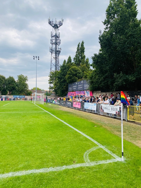 A photo of Champion Hill Stadium