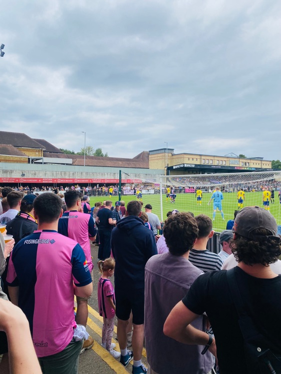 A photo of Champion Hill Stadium