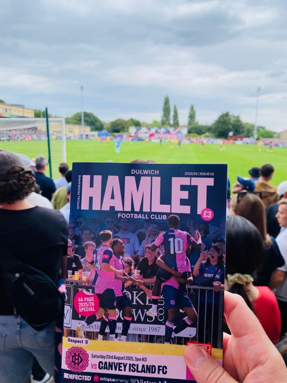 A photo of Champion Hill Stadium