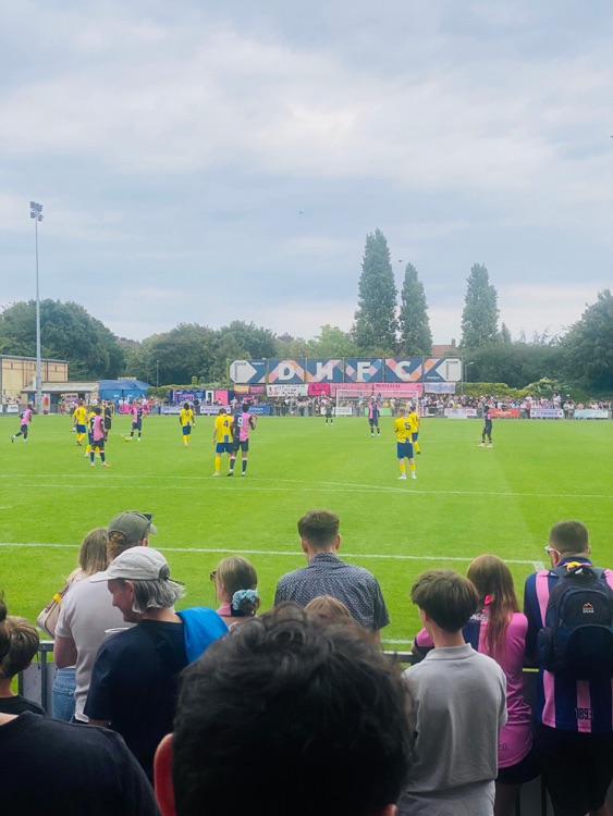 A photo of Champion Hill Stadium
