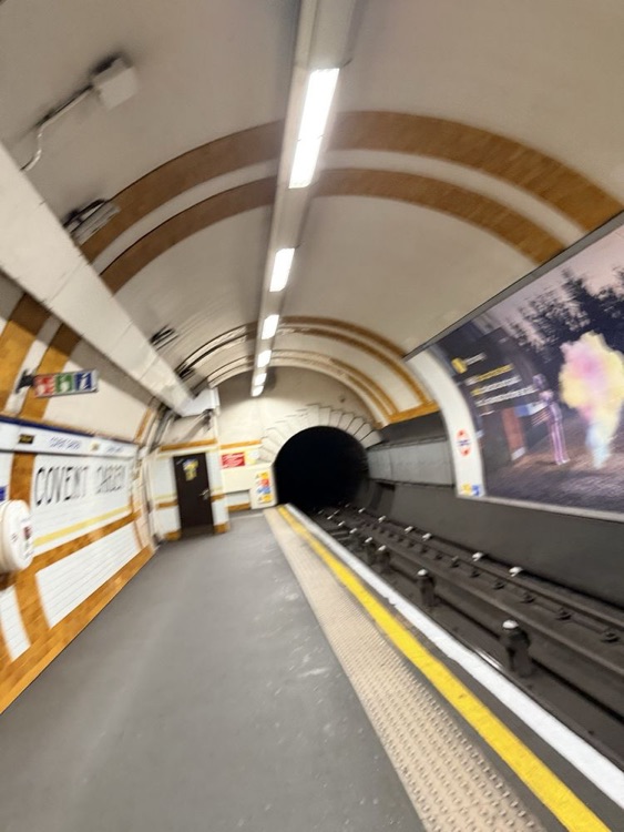 A photo of Covent Garden Station