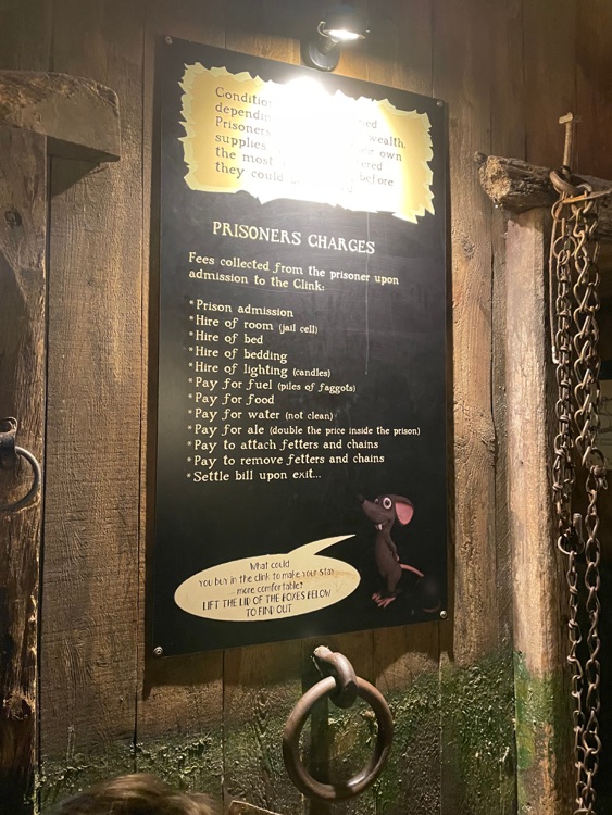 A photo of The Clink Prison Museum