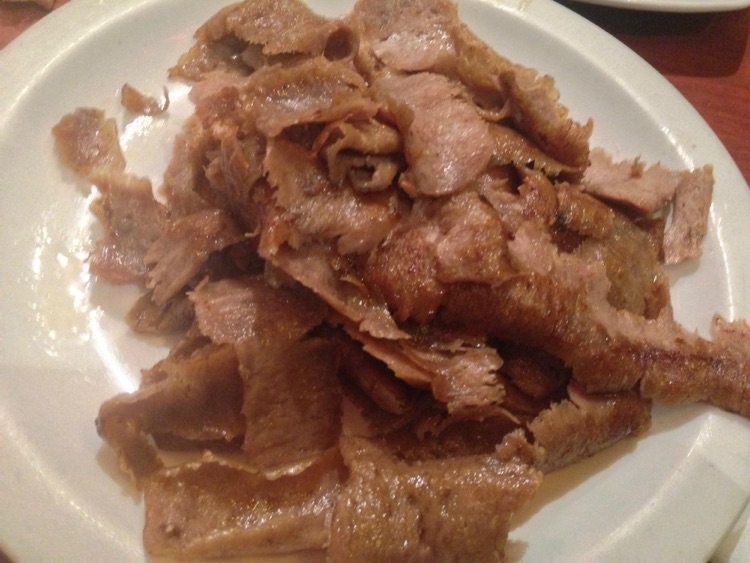 Kebab meat