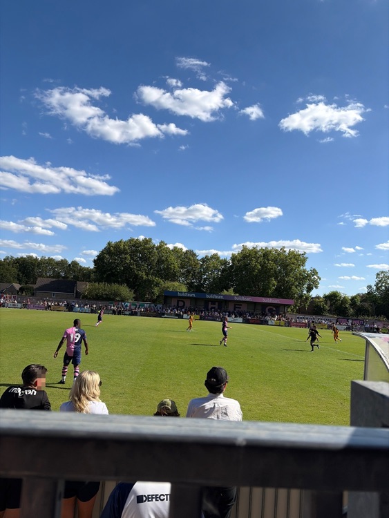 A photo of Champion Hill Stadium