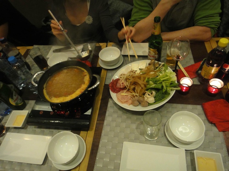 Hot Pot with friends