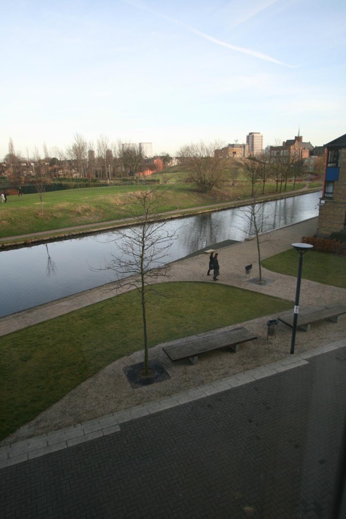 View from a twin room in France House