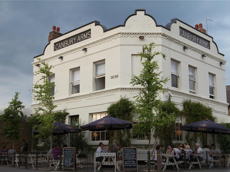 Front of the Canbury Arms
