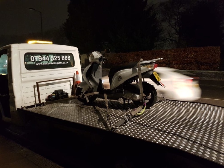 Moped southeast London