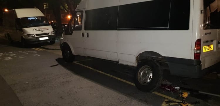 Ford Transit tyre replacement