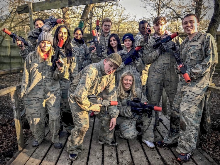 Forest Laser Tag at it's best.