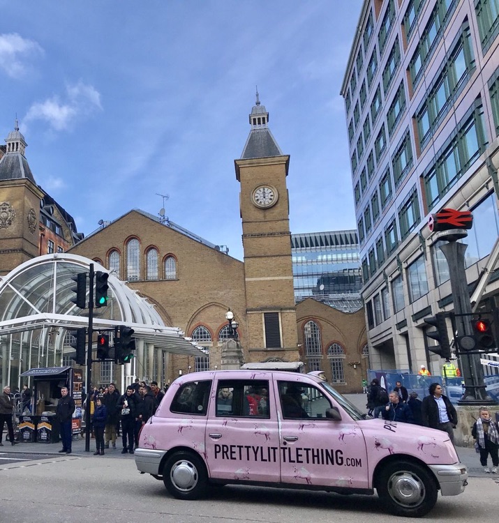 A photo of Liverpool Street Underground Station