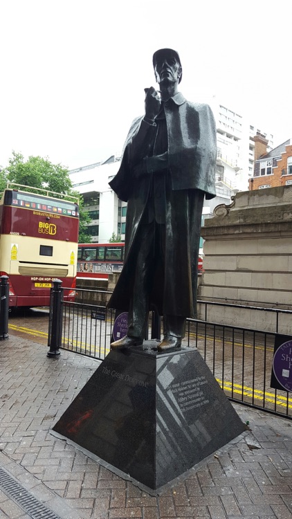 A photo of Baker Street Station