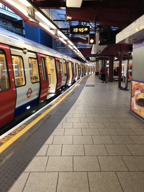 A photo of Baker Street Station