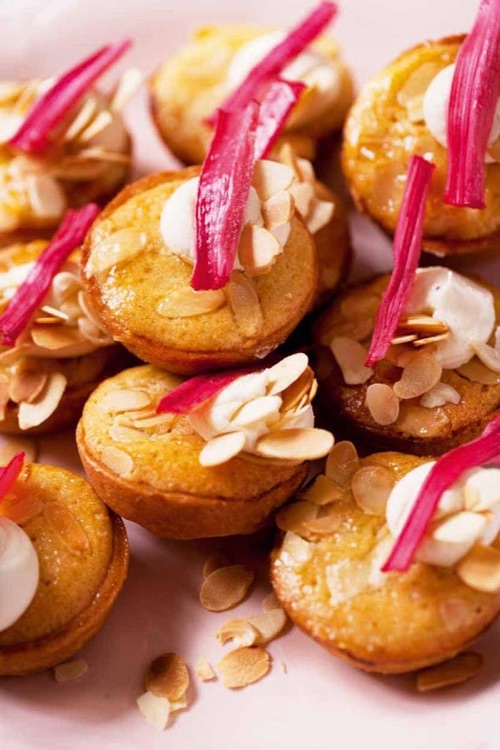 Rhubarb Bakewells