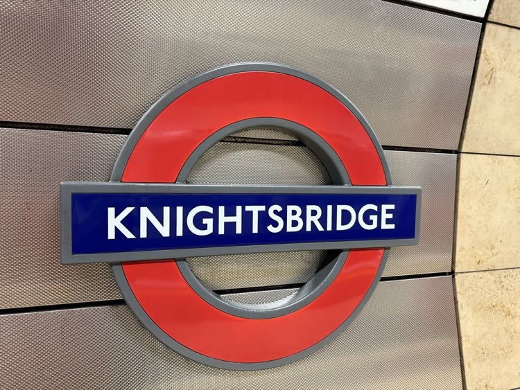 A photo of Knightsbridge Station