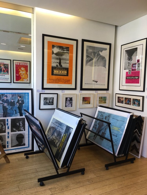 We have a huge, ever-changing stock of original posters and lobby cards - both framed and unframed.