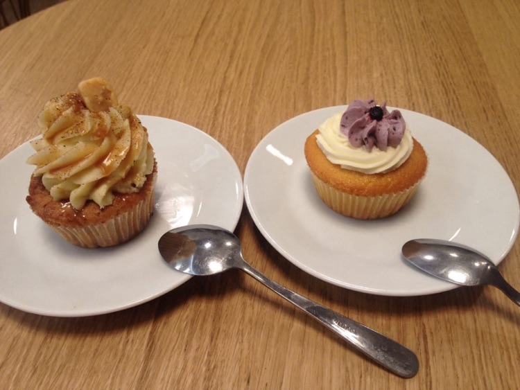 Caramel Apple + blueberry