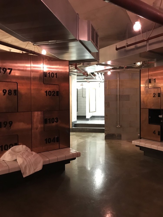 Women's locker room