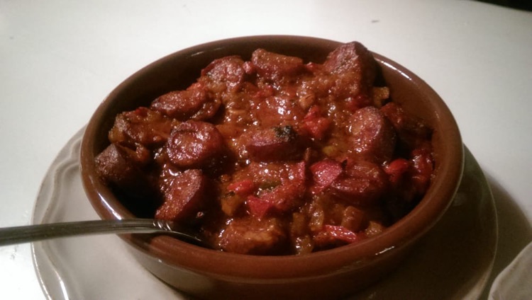 Chorizo vino