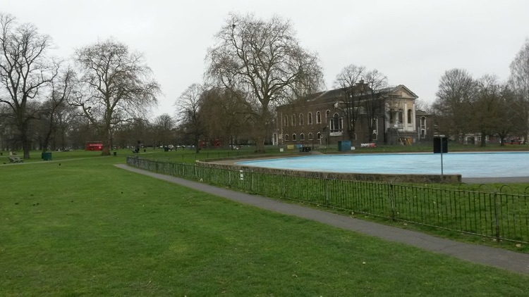 A photo of Clapham Common Station