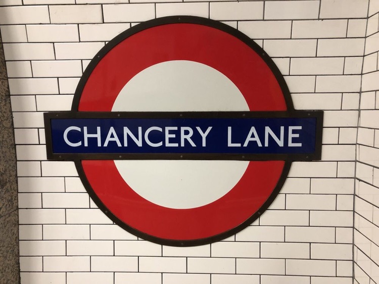 A photo of Chancery Lane Station