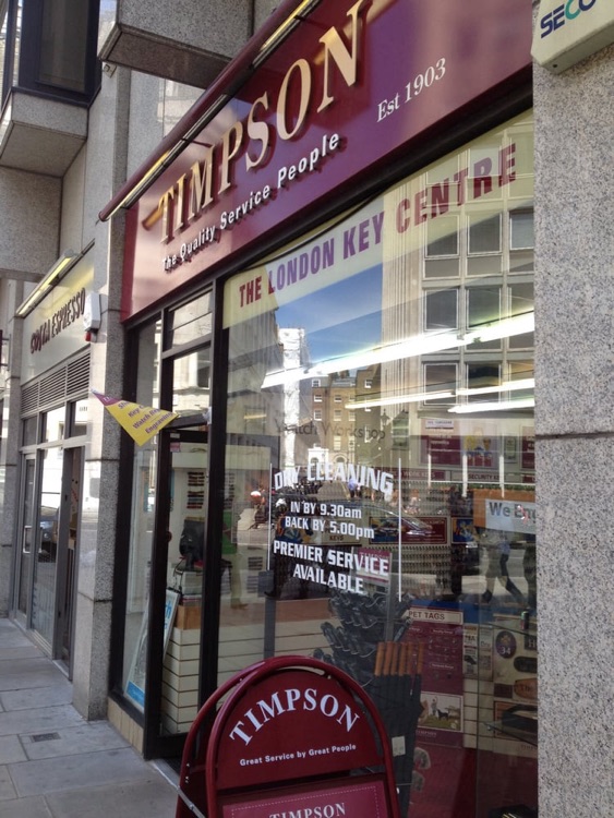 The outside of the shop
