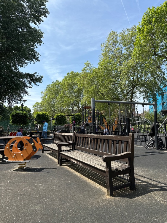 A photo of St Luke's Gardens