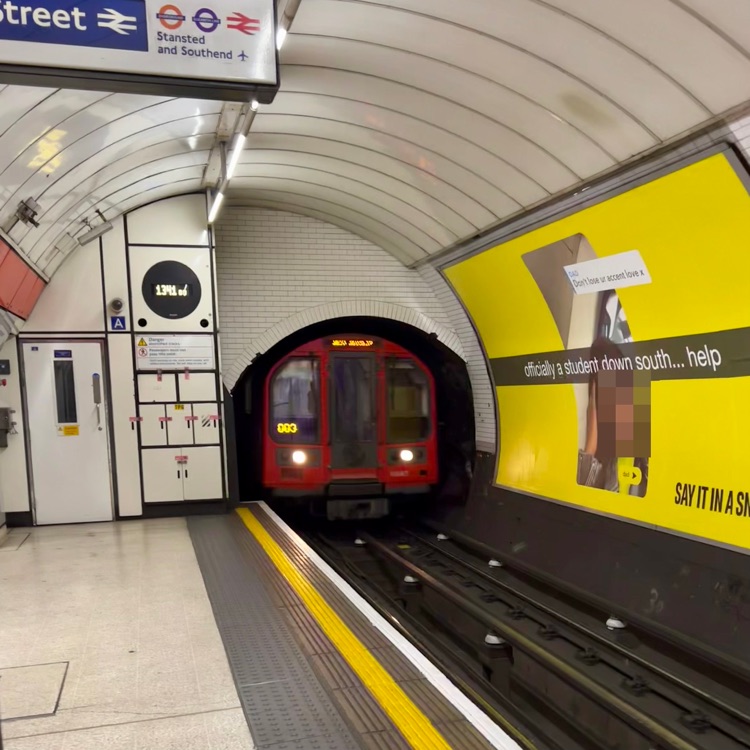 A photo of Liverpool Street Underground Station