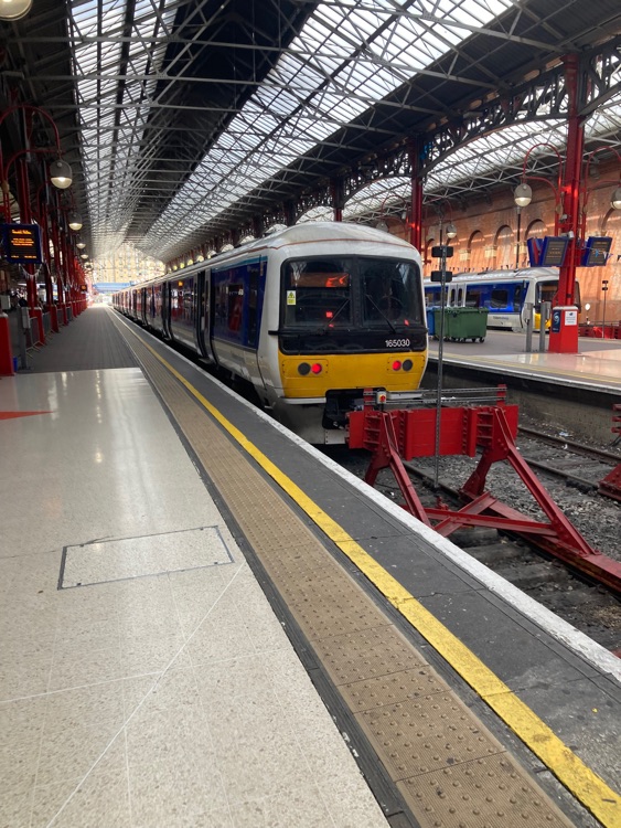 A photo of Marylebone Station