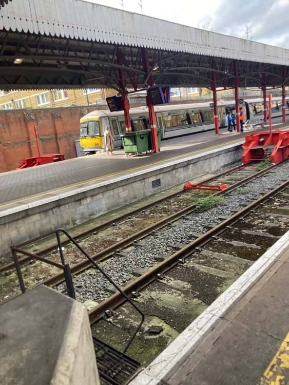 A photo of Marylebone Station