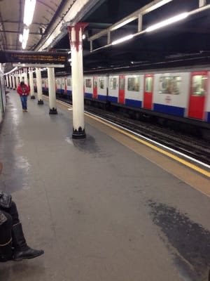 A photo of Temple Station