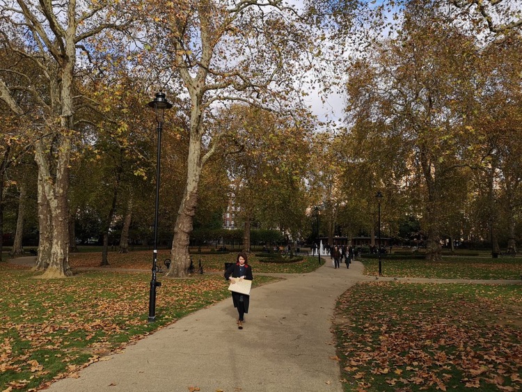 A photo of Russell Square Gardens