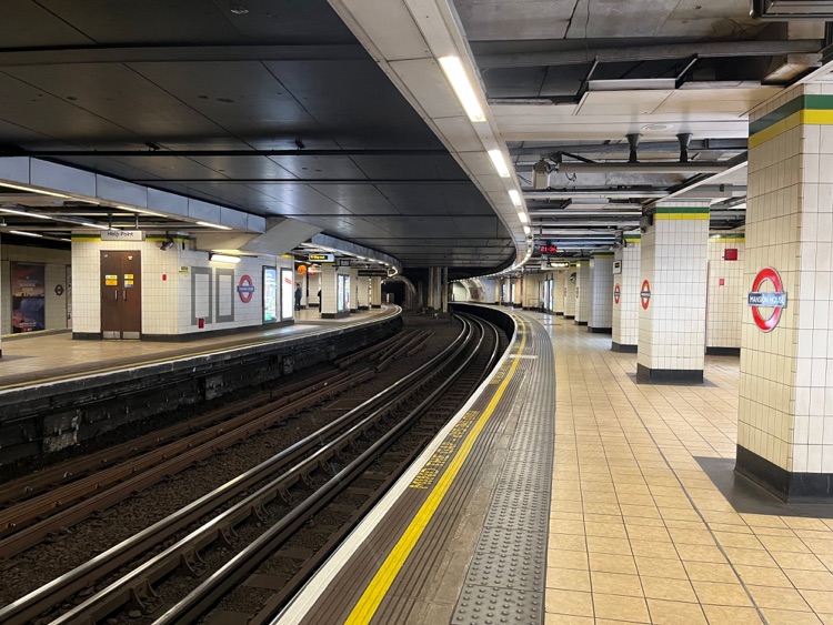 A photo of Mansion House Station