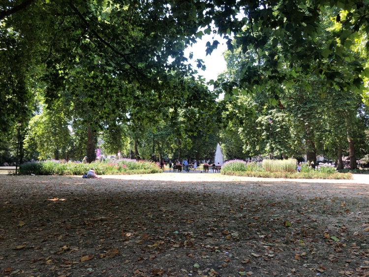 A photo of Russell Square Gardens