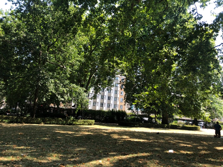 A photo of Russell Square Gardens