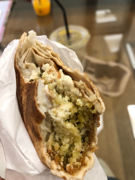 A photo of Falafel & Shawarma