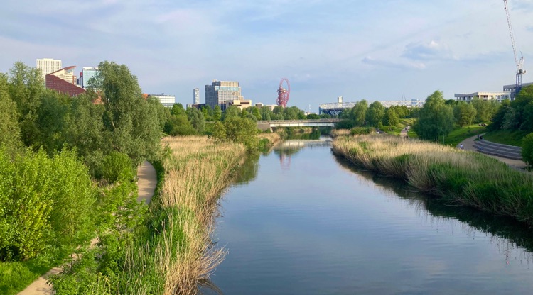 A photo of Queen Elizabeth Olympic Park