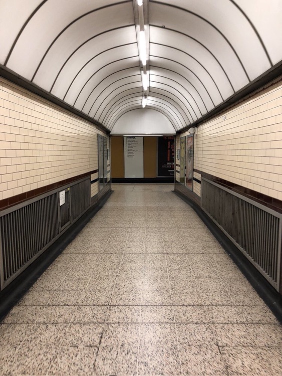 A photo of Baker Street Station