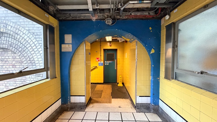 A photo of Barbican Station