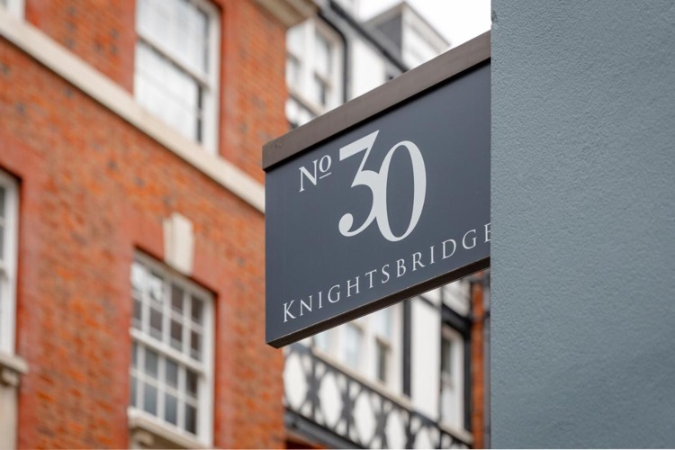 A photo of No. 30 Knightsbridge